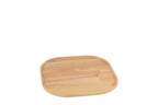 Decoratief dienblad Rubberhout Natuurlijk Klein
