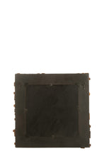 J-LINE SPIEGEL SYMA GERECYCLED HOUT/GLAS – NATUUR KLEIN