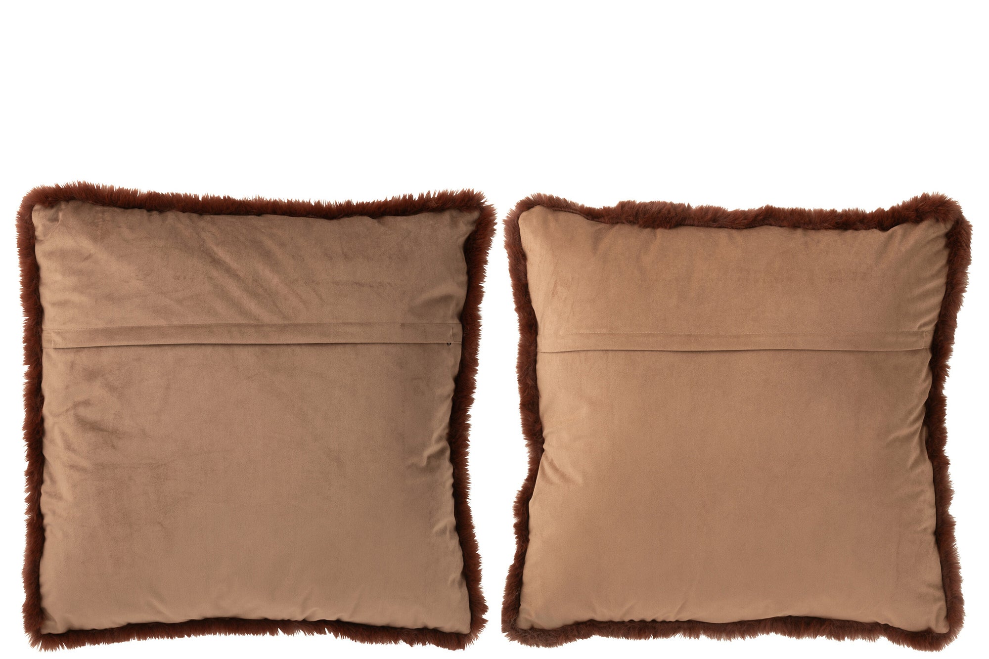 Kussen Paard Polyester Bruin Groot Assortiment Van 2