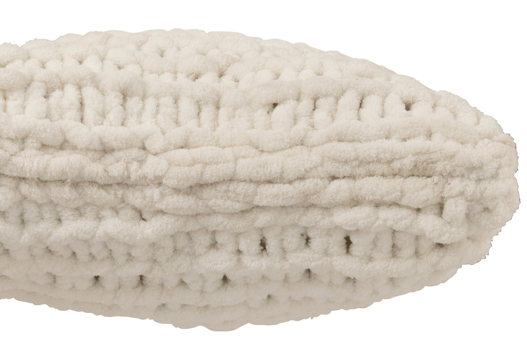 Kussen Gebreid Polyester Wit