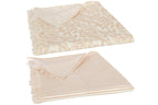 Tafelkleed Indi Textiel Taupe Assortiment Van 2