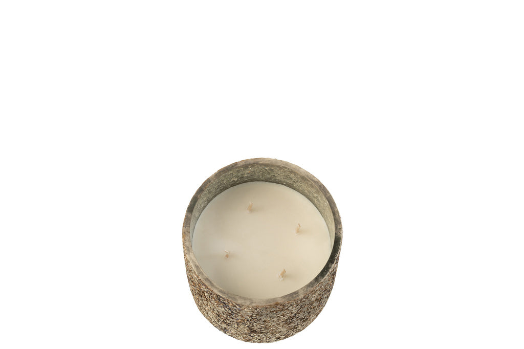 J-Line Scented Candle Luxuria Bronze Medium - 60H