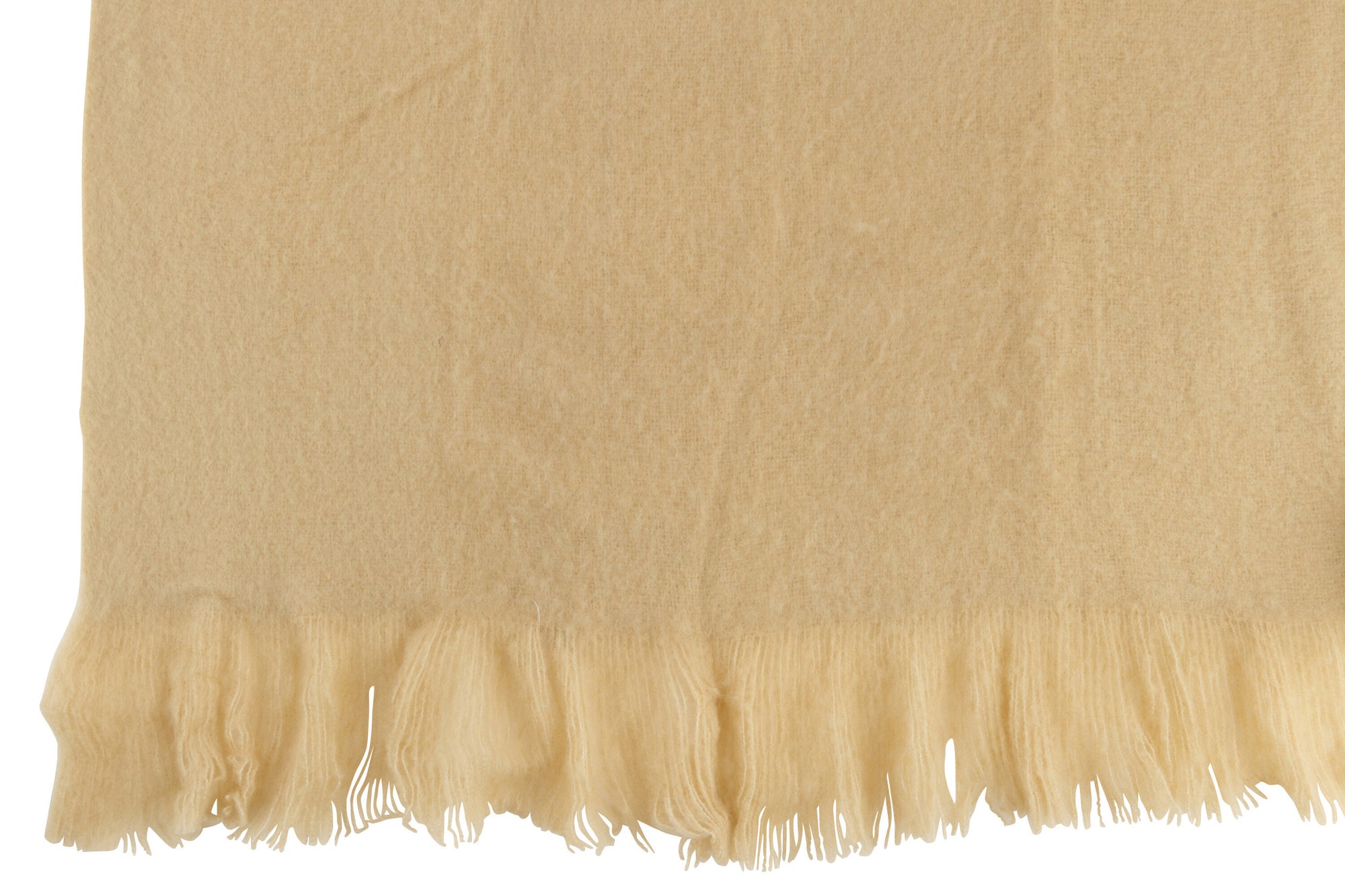 J-LINE GOOI MET FRANJES VAN POLYESTER BEIGE