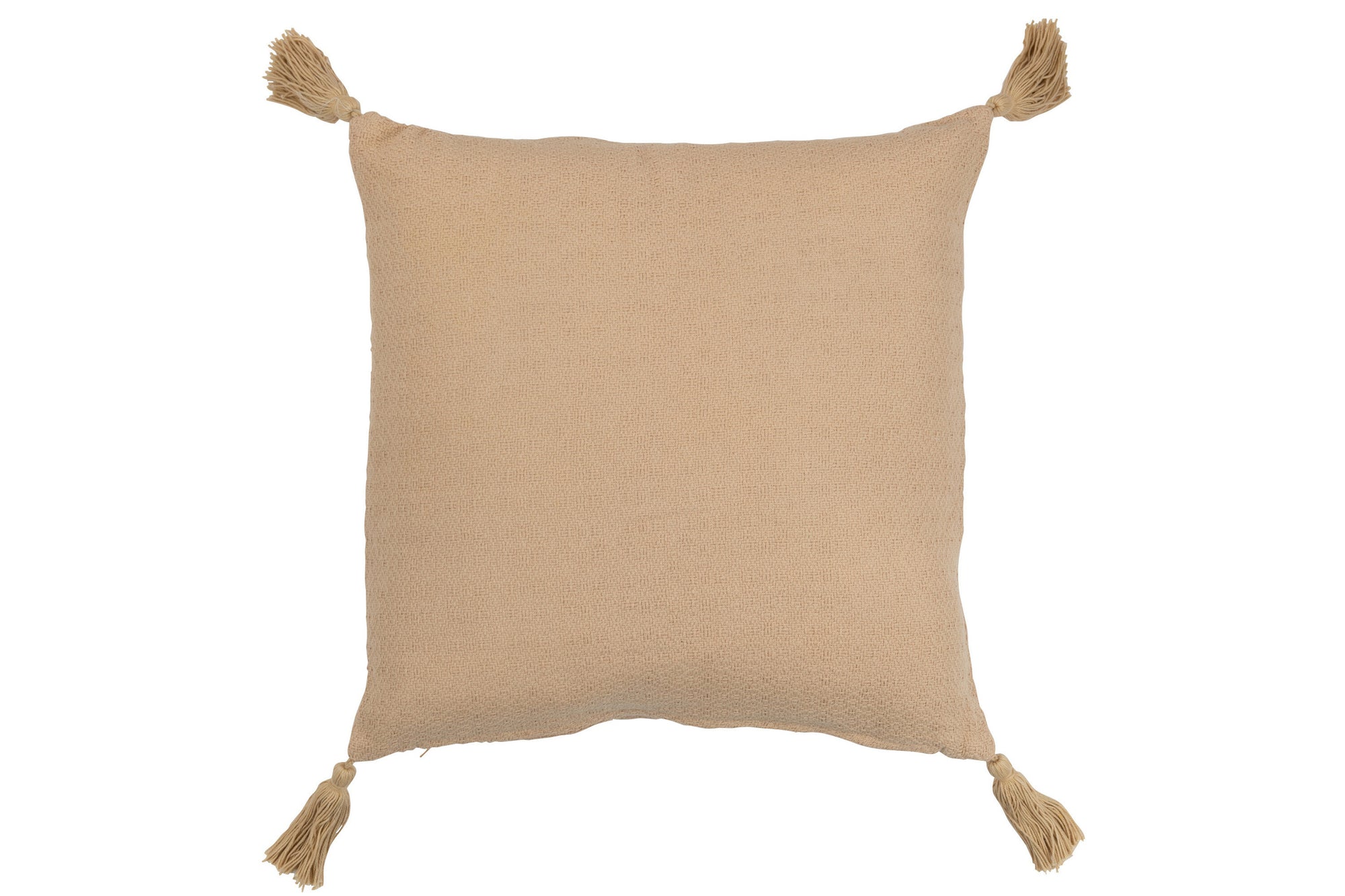 Kussen Bloem Kwast Polyester Beige