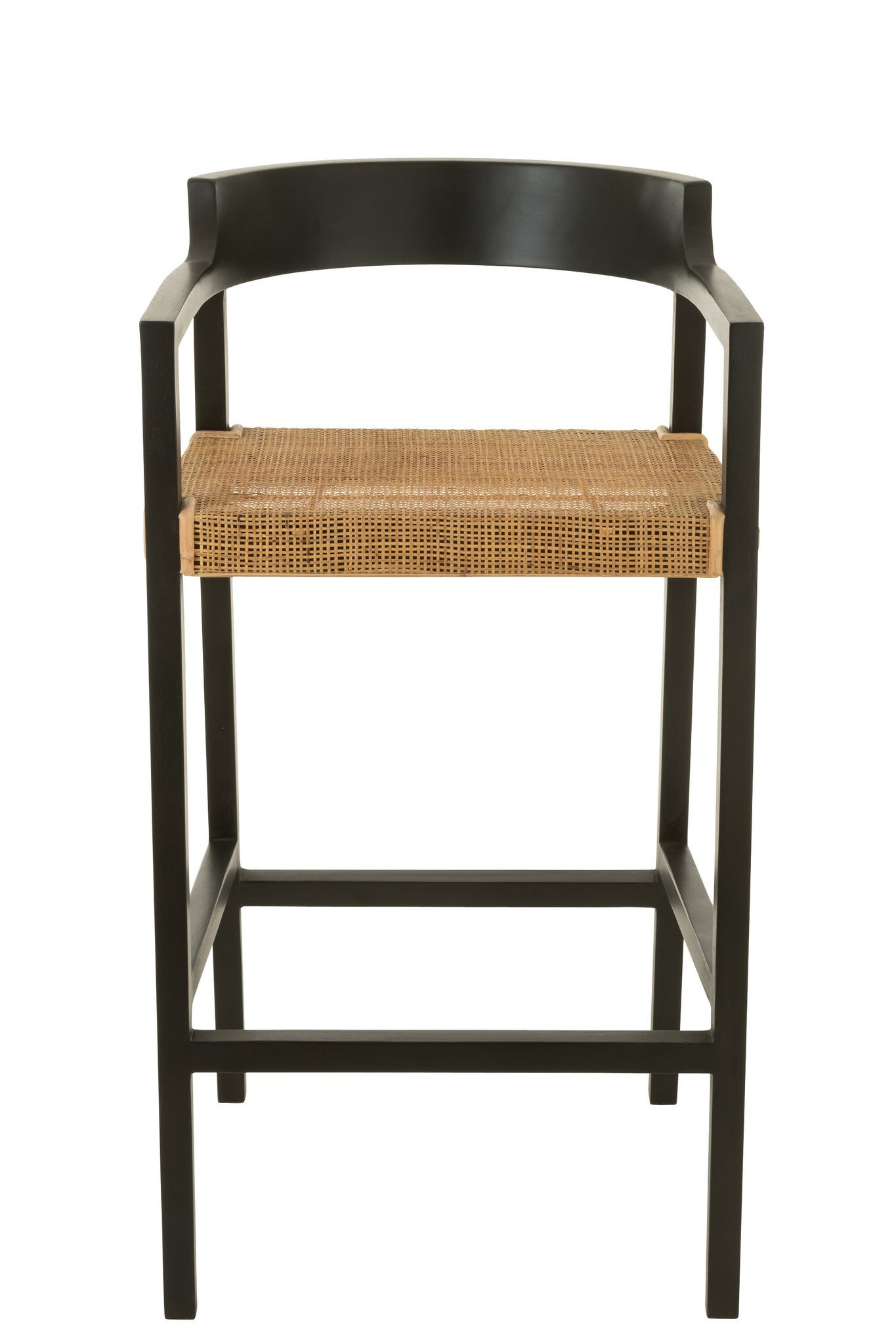 J-LINE BARKRUK EMMA TEAK ZWART/BRUIN
