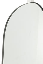 J-LINE WANDSPIEGEL EXTREMA IJZER/GLAS ZWART LARGE