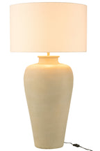 Woonlamp cilinder aluminium ecru