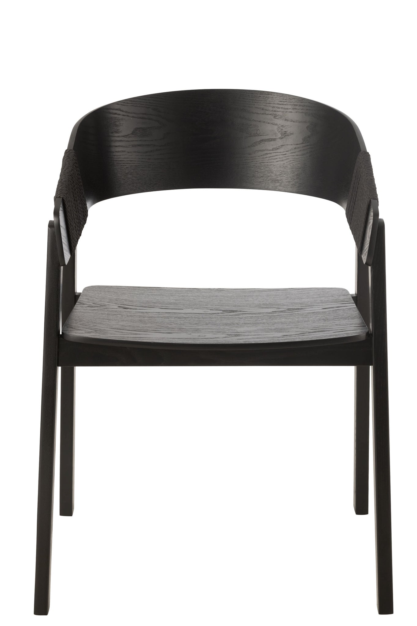 Stoel Naga Essenhout/Touw Zwart