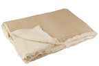 J-LINE PLAID TEDDY LINES STIKSEL KATOEN/POLYESTER BEIGE