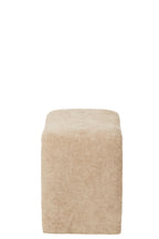 Kruk N-vorm Textiel Beige