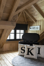 Tapijt Miami Outdoor Poly Zwart/Wit Klein