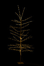 J-LINE KERSTBOOM BARE+ LED METAAL WIT
