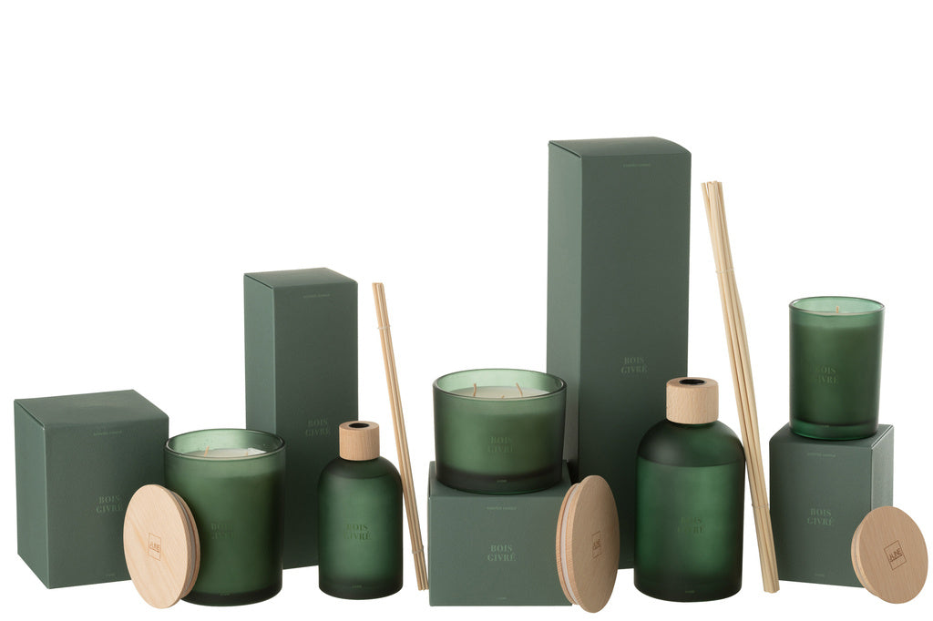 J-LINE REED DIFFUSER ACCORDS ESSENTIELS – BOIS GIVRÉ 550ML