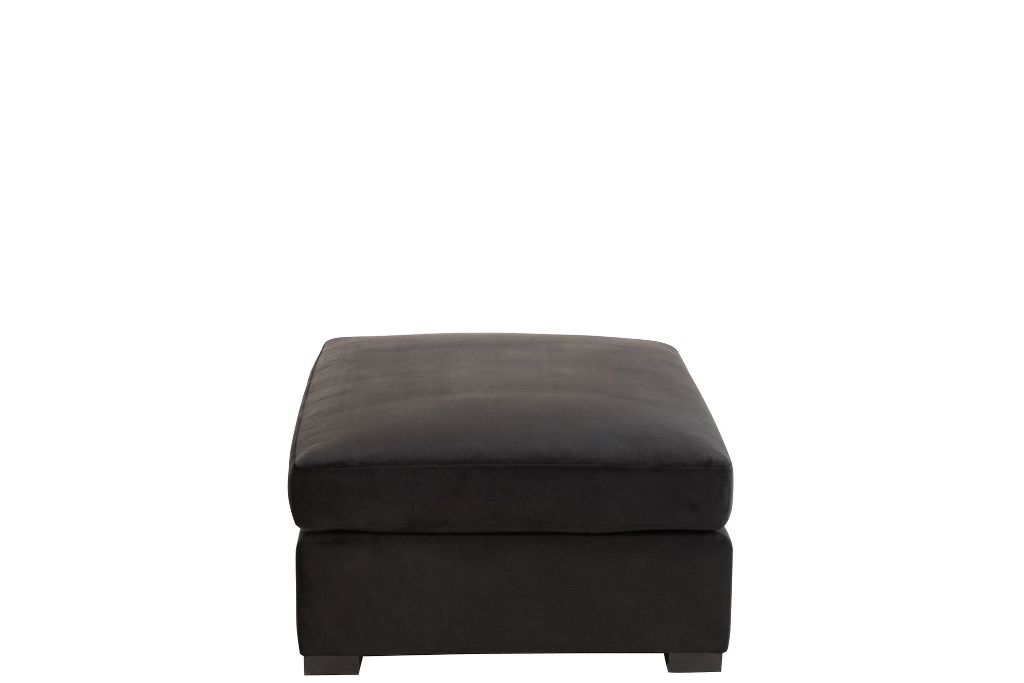 Ottoman fluweel zwart