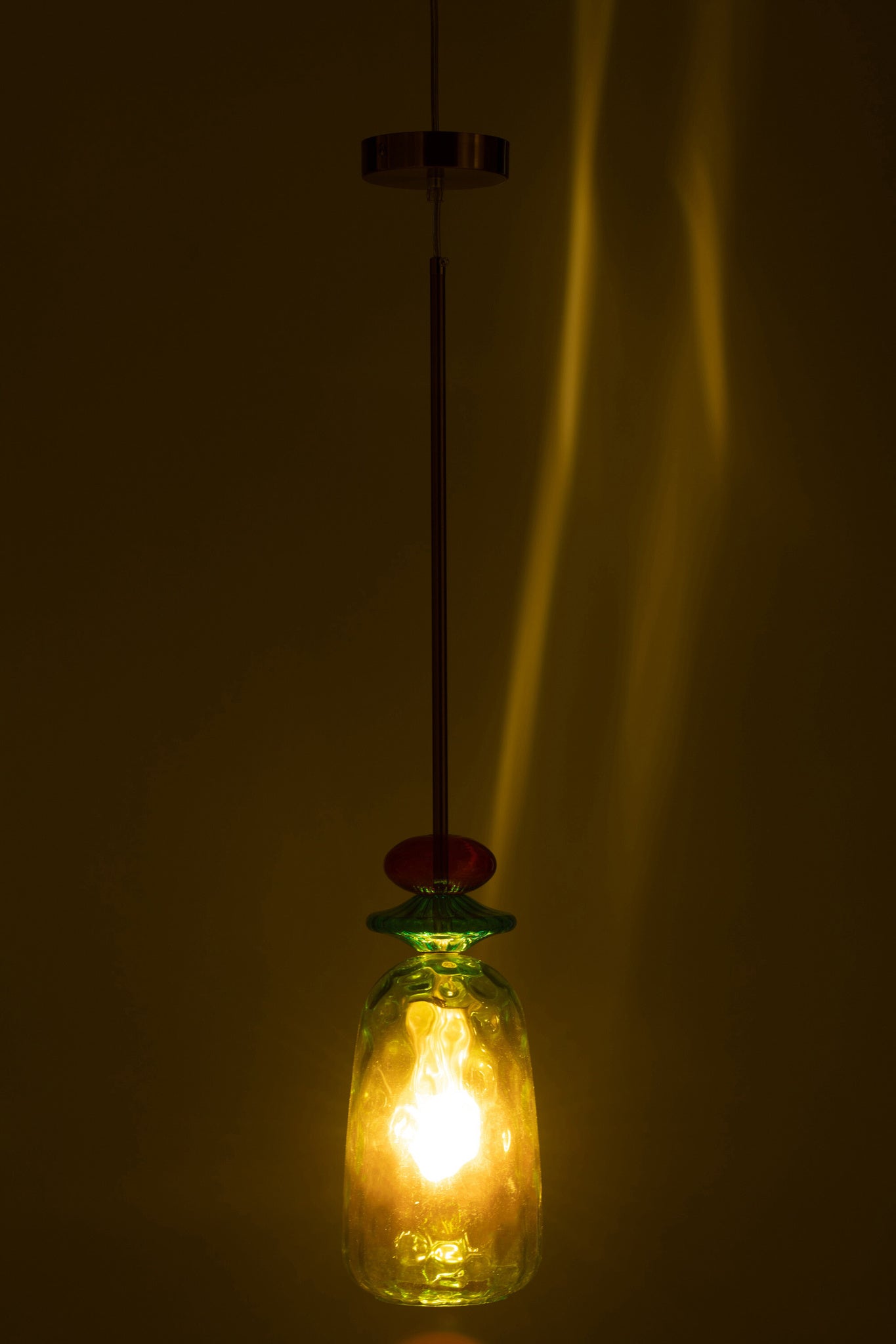Plafondlamp Laurence Glasmix