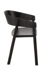 Stoel Naga Essenhout/Touw Zwart