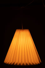 Witte papieren lamp