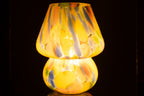 Tafellamp Rainb glasmix groot