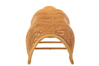 J-Line Bench Roni Rattan Natural