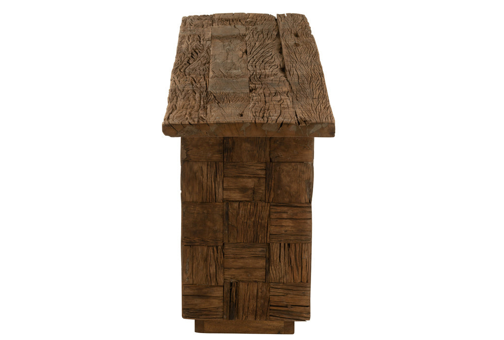 J-LINE CONSOLE WOODY WOOD NATURAL