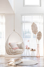 Tapijt Miami Outdoor Poly Natuurlijk/Wit Medium