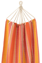 J-LINE HANGMAT STREPEN – KATOEN/POLYESTER ORANJE/MIX