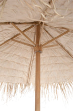 J-LINE PARASOL STRAW – NATURAL LARGE