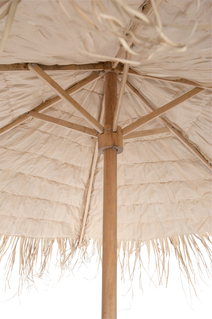 J-LINE PARASOL STRAW – NATURAL LARGE