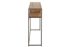 Console 1 lade Hout/Metaal Natuurlijk