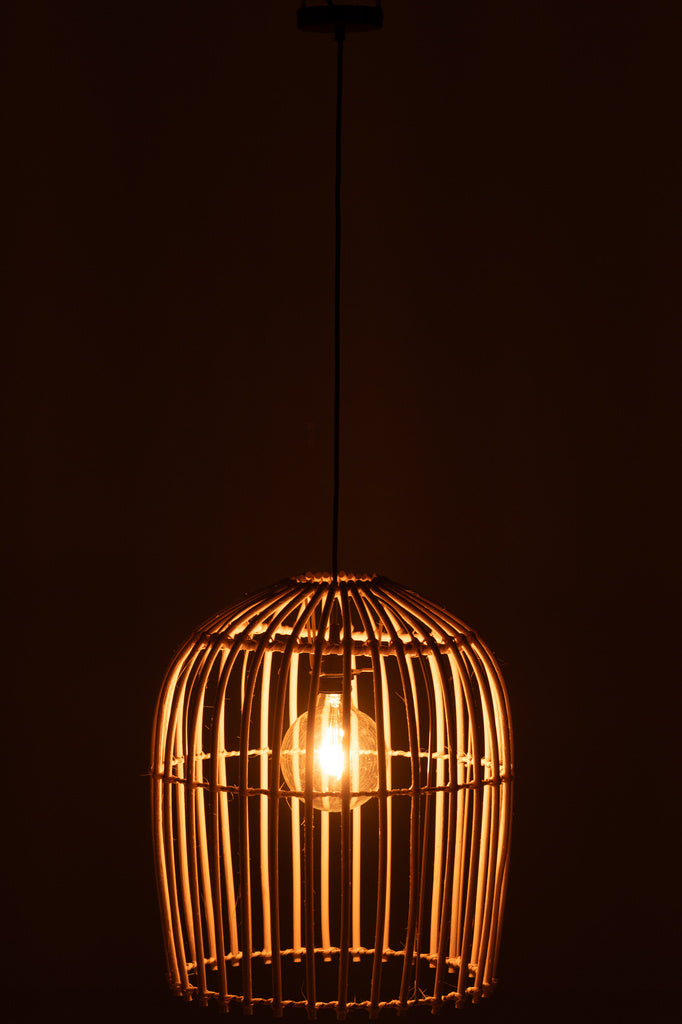 J-LINE HANGLAMP WIE ROTAN NATUREL