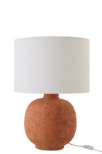 Tafellamp Bol Keramiek Terracotta