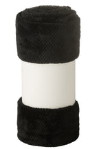 Deken Knuffel Polyester Zwart