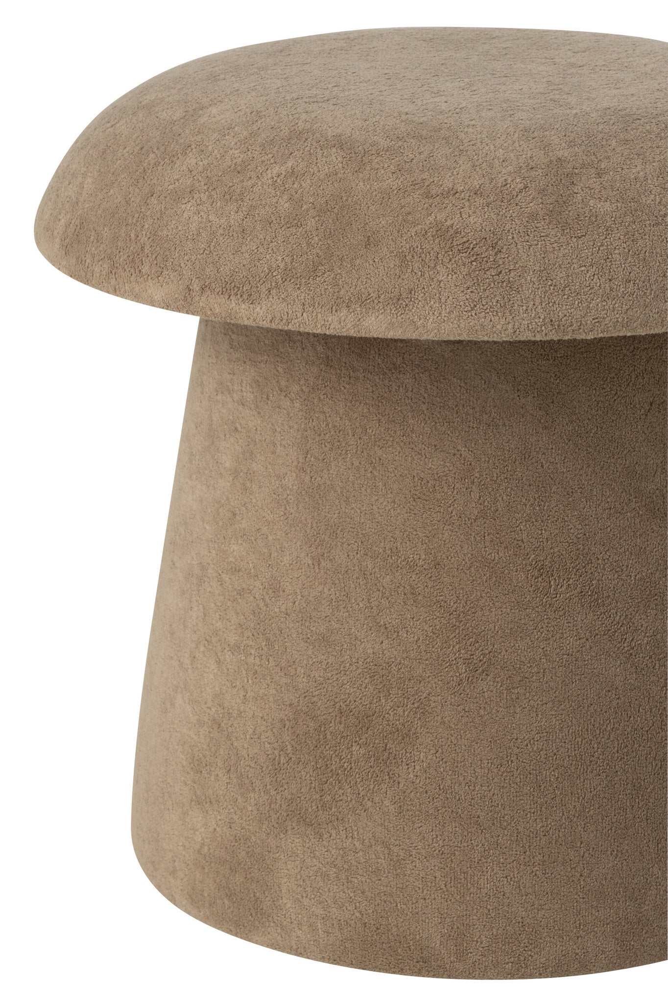 Kruk Paddenstoel MDF Grijsbeige Klein