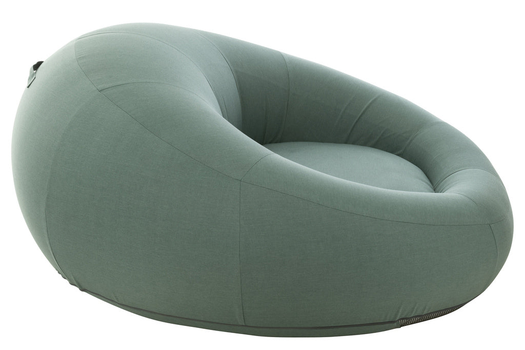 J-LINE MATRAS DONUT – POLYPROPYLEEN GROEN