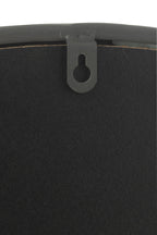J-LINE RONDE SPIEGEL MAT ZWART EXTRA LARGE
