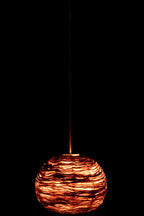J-LINE HANGLAMP BALL BANANA LEAF NATUREL MEDIUM