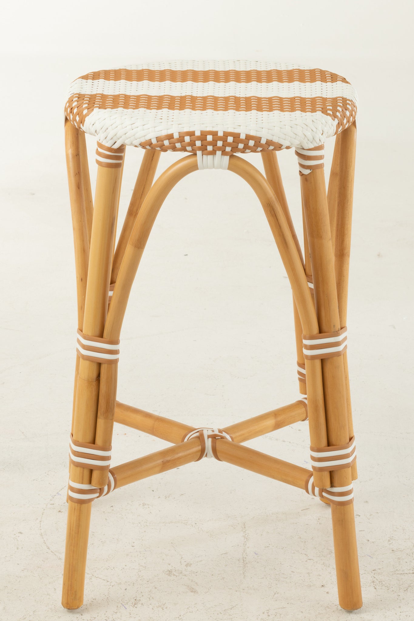 J-LINE KRUK ROTAN BEIGE/WIT GROOTeige/Wit Groot