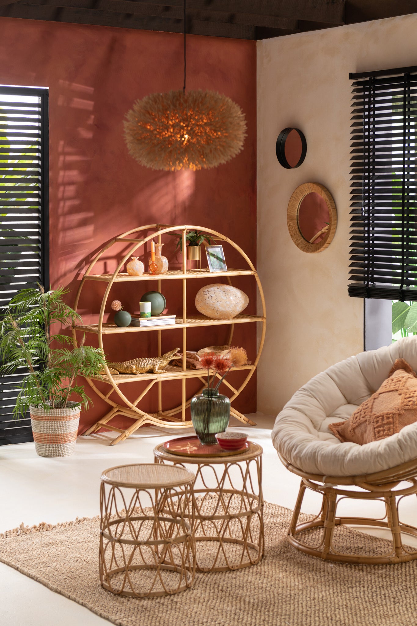 Tapijt Havana Poly Natuurlijk/Wit Klein
