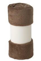 Deken Knuffel Polyester Bruin