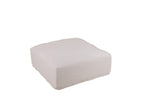 J-LINE HOES VOOR POOF MONACO LINNEN MARSHMALLOW WIT