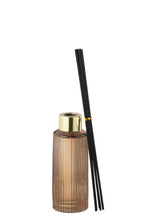 J-LINE GEUROLIE NORDIC VETIVER GLAS AMBER KLEIN