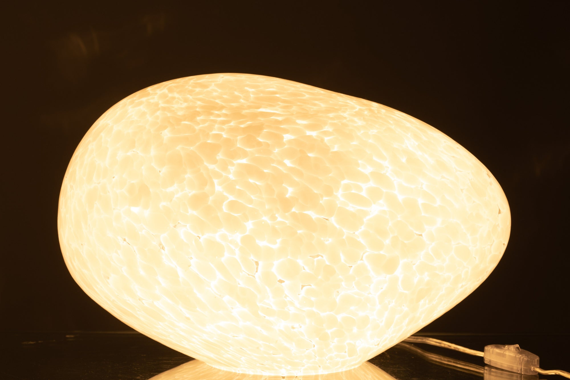 Lamp Dany Spots Ovaal Glas Wit