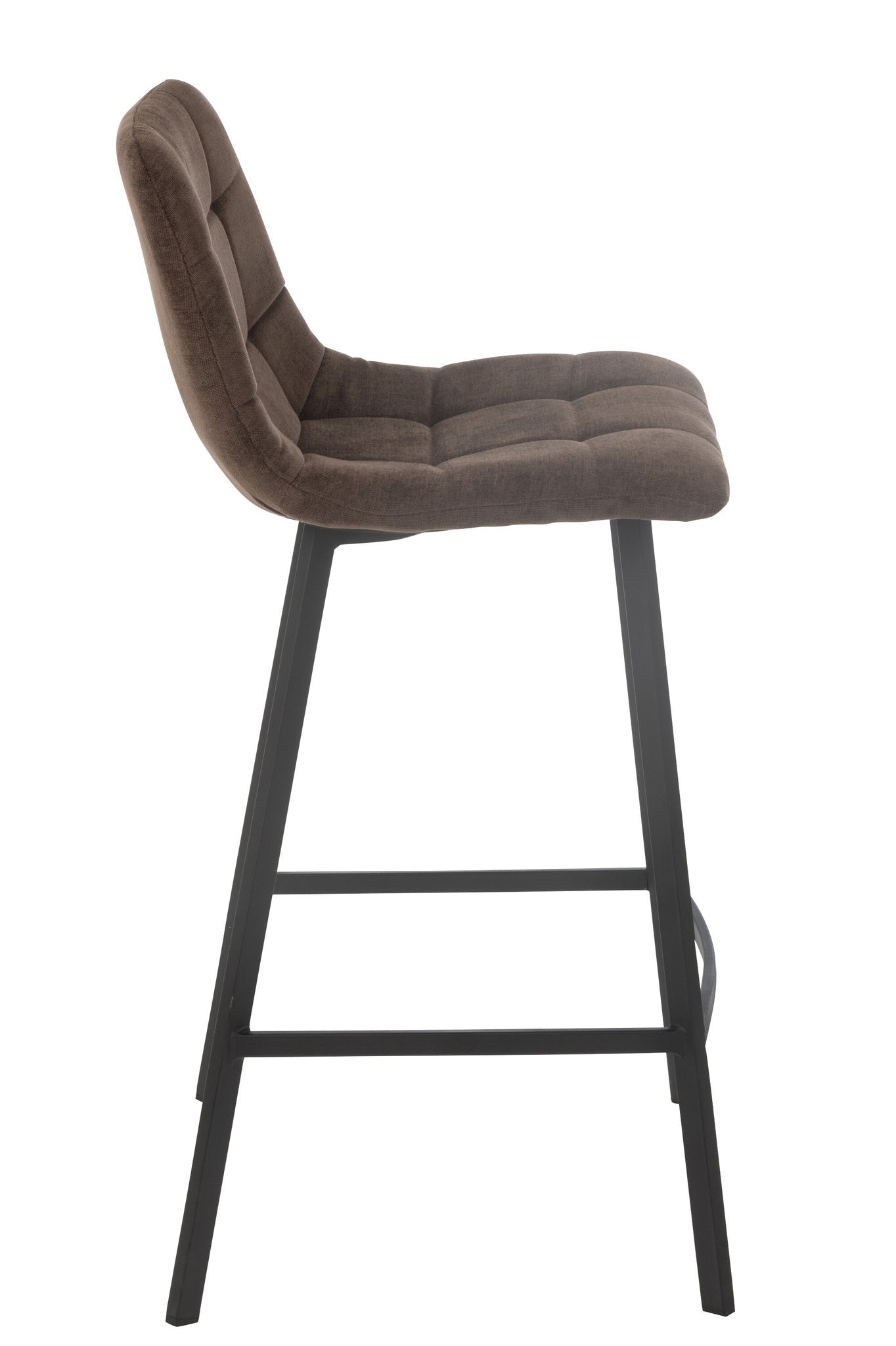 Barstoel Kent Metaal/Polyester Bruin
