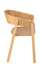 Stoel Naga essenhout/touw naturel