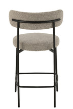 J-Line Bar Chair Boucle Plywood/Polyester Grey/Black