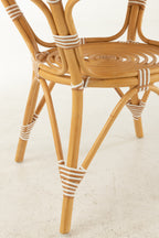 Eettafel Rotan Beige/Wit