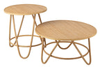 J-LINE BIJZETTAFEL BALIA – RATTAN NATUUR KLEIN