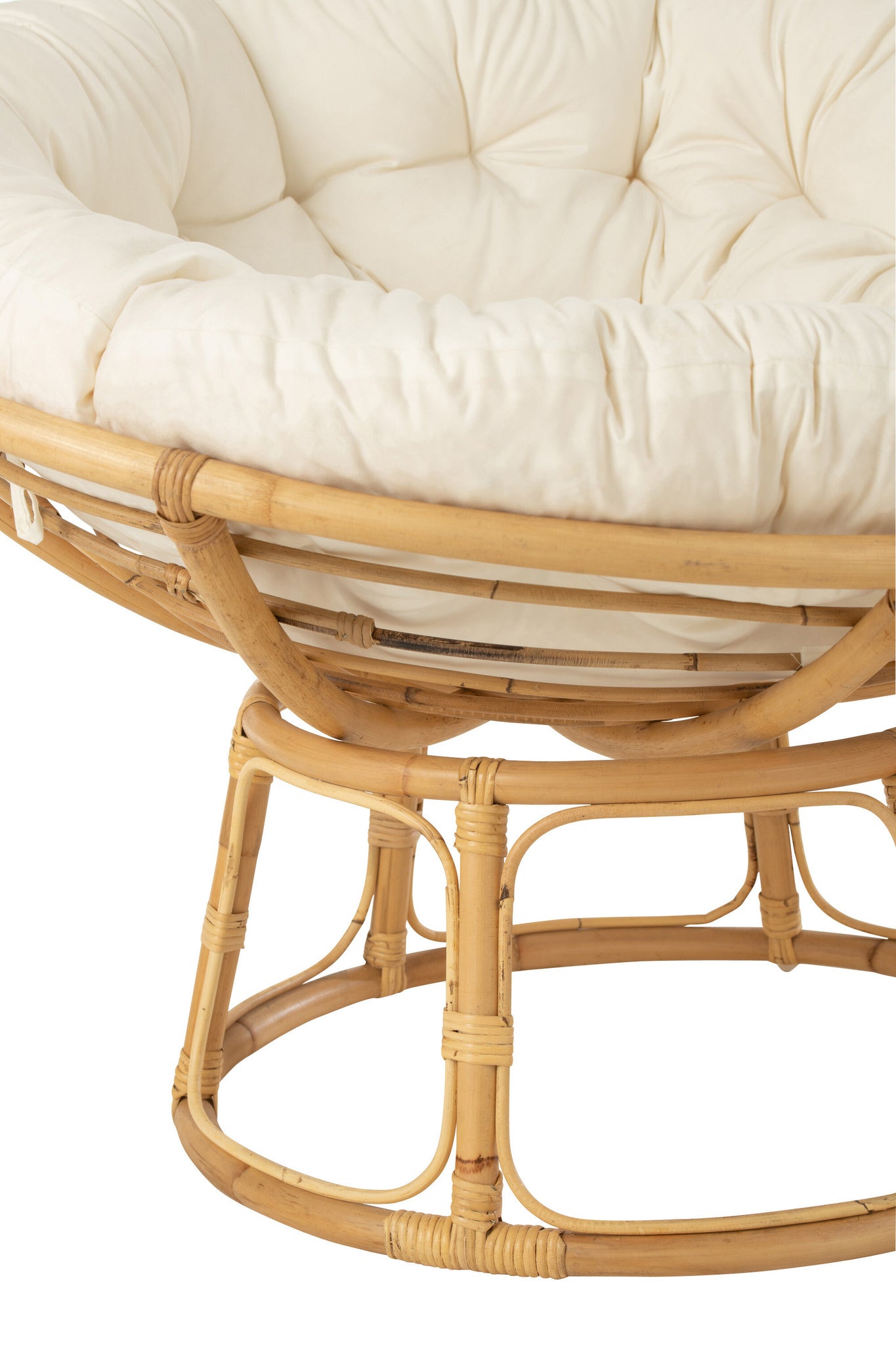 Bank Celine + Kussen Rattan Naturel