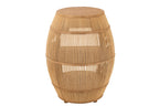J-Line Table Barrel Rattan/Bamboo Natural