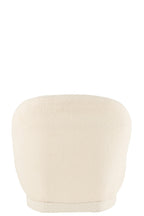 Kruk Teddy Bouclé Wit